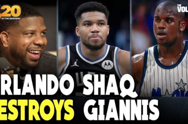 Club 520 says Orlando Shaq would COOK Bucks' Giannis Antetokounmpo: “Shaq would WASH Giannis”
