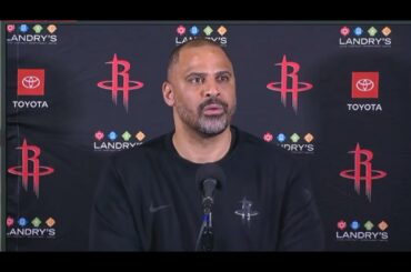 Houston Rockets Postgame: Ime Udoka Talks Reed Sheppard and Kevin Durant Making History