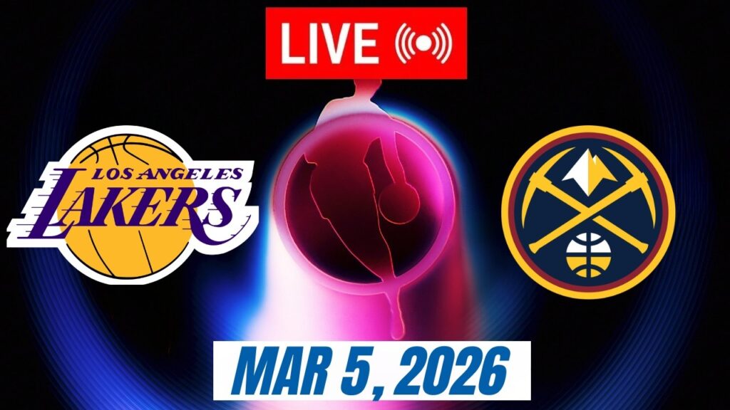 NBA LIVE! Los Angeles Lakers vs Denver Nuggets March 5, 2026 | 2026 NBA Season Live 2K
