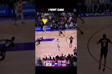 Down 1 with 6.1 Left… They Had to Foul Jokic 👀 Close Ending Nuggets at Jazz #nba #shorts