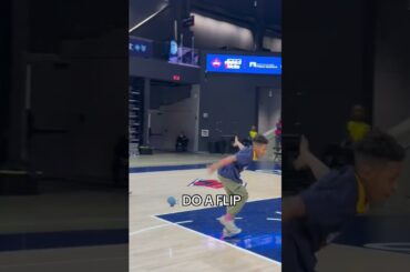 Currently flipping out over District Kicks 👟 #flip #washingtonwizards #community #shorts #peprally