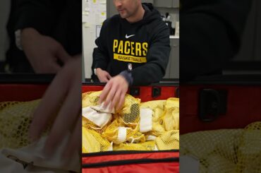 Preparing for a Four-Game, Eight-Day West Coast Road Trip with Pacers Equipmen Staff ✈