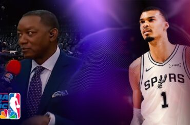 Victor Wembanyama oozing with confidence for Spurs | Throwback Tuesday | NBA on NBC