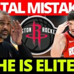 Udoka's "Fatal" Flaw! Why Benching Reed Sheppard Ruins Houston. ROCKETS NEWS
