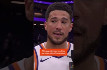 "100% He should be." 🗣️ Devin Booker on Collin Gillespie in the running for MIP #shorts