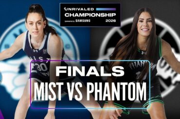 CHAMPIONSHIP GAME: MIST vs. PHANTOM | Live Game | Unrivaled Basketball