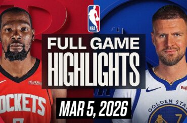 ROCKETS vs WARRIORS FULL GAME HIGHLIGHTS MARCH 5, 2026 NBA HIGHLIGHTS TODAY NBA 2K26 GAMEPLAY