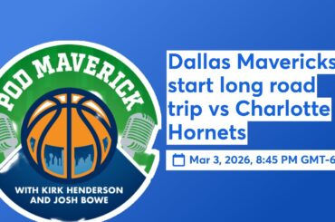 Dallas Mavericks start long road trip vs Charlotte Hornets