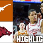 Texas Longhorns vs. Arkansas Razorbacks | Full Game Highlights | ESPN College Basketball