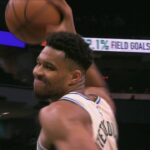 Giannis T'd up for LAUNCHING basketball in frustration down 18 vs. Hawks | NBA on ESPN