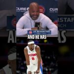 JB Bickerstaff shares what he likes about Caris Levert #detroitpistons