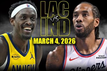 Los Angeles Clippers vs Indiana Pacers Full Game Highlights – March 4, 2026 | NBA Season