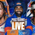 Knicks Fight But Can't Close In Loss To Thunder | Post Game Show & Caller Reactions | EP 703
