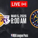 NBA LIVE! Los Angeles Lakers vs Denver Nuggets | March 5, 2026 | NBA Today NBA 2K26 Gameplay