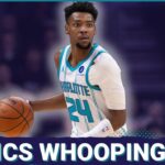 HORNETS CRUSH CELTICS | Charlotte ABOVE .500 in March | Coby White 17p 6a!