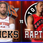 New York Knicks VS Toronto Raptors LIVE Play-By-Play | Pre and Post Game Coverage!