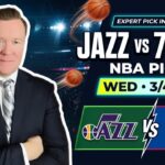 Utah Jazz vs Philadelphia 76ers – NBA Pick l Wednesday 3/4/26 l Vernon’s Bets, Picks & Predictions