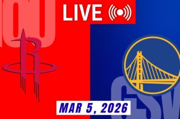 NBA LIVE! Golden State Warriors  vs Houston Rockets | March 5, 2026 | Warriors vs Rockets 2K