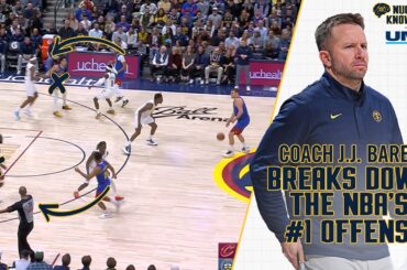 Coach J.J. Barea Dissects The League's Best Offense | Denver Nuggets Film Study 🧠