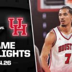 Baylor vs. #7 Houston Game Highlights | 2025-26 Big 12 Men’s Basketball