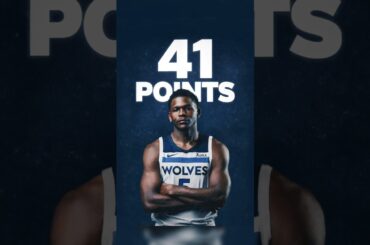 Anthony Edwards 41 vs Memphis Grizziles #nba #anthonyedwards #trending