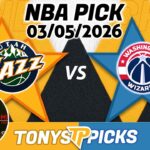 Utah Jazz vs Washington Wizards Pick 3/5/26 NBA Pick Prediction