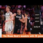 The Miami Heat's mandate with 20 games left | Five on the Floor