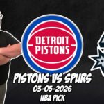 Detroit Pistons vs San Antonio Spurs 3/5/26 NBA Free Picks & Prediction | NBA Betting Tips