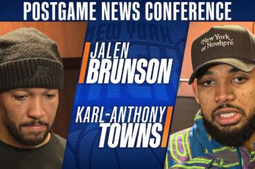 Jalen Brunson on scratch under his eye after Thunder loss: 'Probably a no-call"