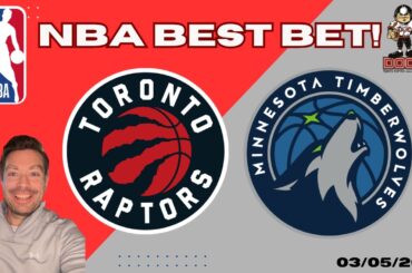 Toronto Raptors vs Minnesota Timberwolves NBA Picks and Predictions Today | Nolan's Best NBA Bets
