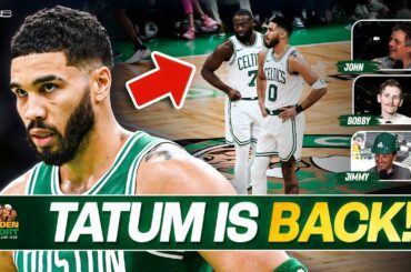 BREAKING NEWS: Jayson Tatum May Return Friday vs Mavericks | Garden Report