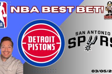 Detroit Pistons vs San Antonio Spurs NBA Picks and Predictions Today | Nolan Patrick's Best NBA Bets