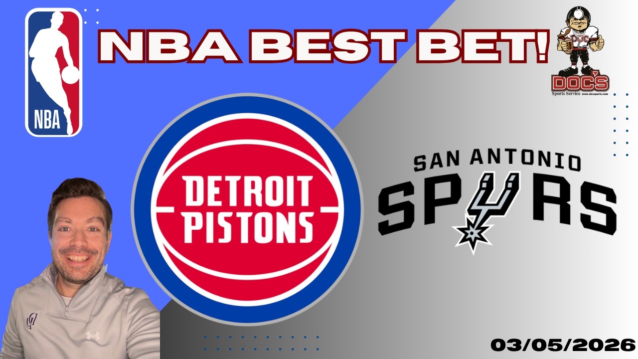 Detroit Pistons vs San Antonio Spurs NBA Picks and Predictions Today | Nolan Patrick's Best NBA Bets