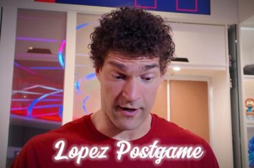 Brook Lopez Talks About Growth in Clippers System, Yanic's Injury & More After Blowout Win