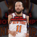The New York Knicks Win More When Jalen Brunson Shoots Under 20 Shots.. #shorts