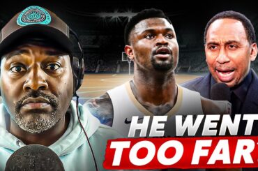 Stephen A vs Zion — This Got Personal 👀🔥