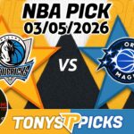 Dallas Mavericks vs Orlando Magic Pick 3/5/26 NBA Pick Prediction