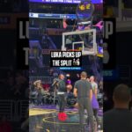 Luka picks up the bowling split? #lakers