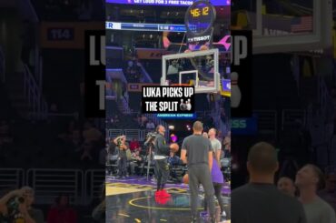 Luka picks up the bowling split? #lakers