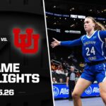 BYU vs. Utah Highlights | 2026 Phillips 66 Big 12 Women’s Basketball Tournament