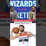 Trae Young shares what it felt like to put on a Wizards jersey the first time & why he's wearing #3