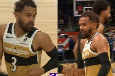 Trae Young scores first bucket in Wizards debut and throws dimes vs Jazz