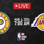 NBA LIVE! Los Angeles Lakers vs Indiana Pacers | Mar. 6, 2026 | Pacers vs Lakers NBA LIVE 2K26