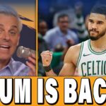 REACTION: Jayson Tatum IS BACK, Celtics NEW FAVORITES in East? | Colin Cowherd: THE HERD NBA