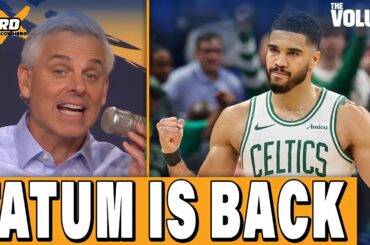 REACTION: Jayson Tatum IS BACK, Celtics NEW FAVORITES in East? | Colin Cowherd: THE HERD NBA