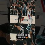 THREES ON REPEAT 🔁 #spurs #nba