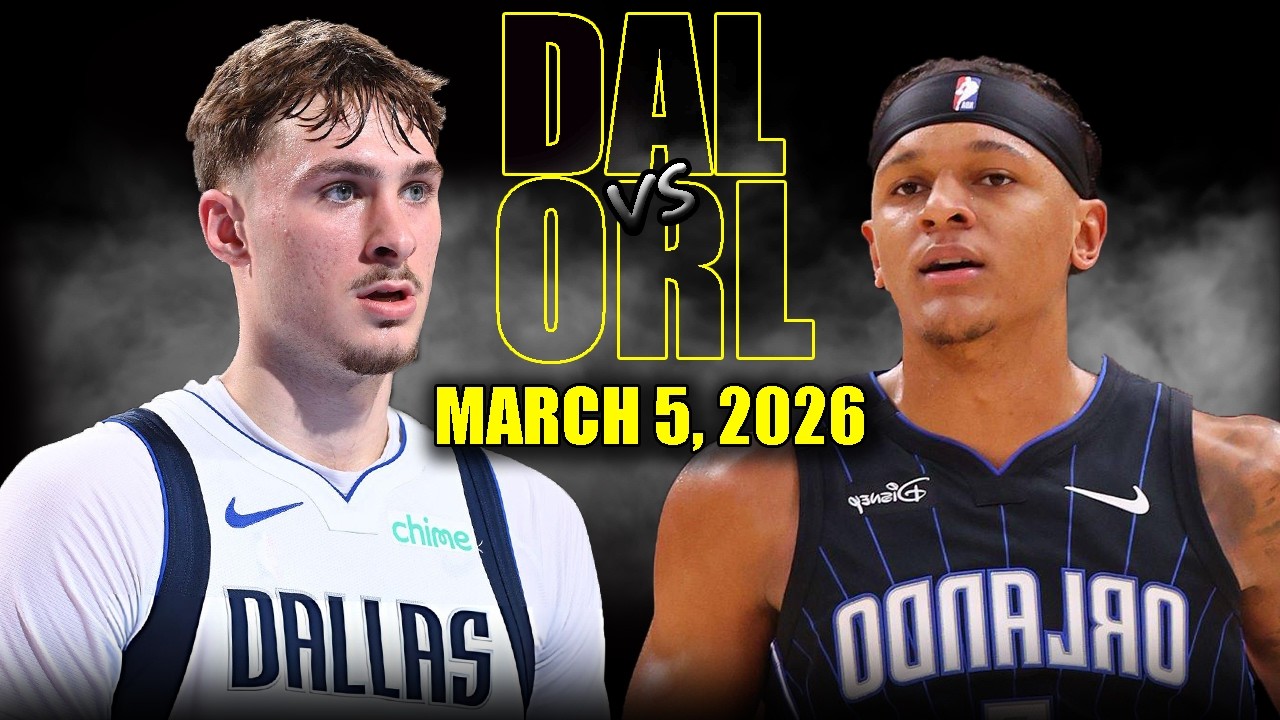 Dallas Mavericks vs Orlando Magic Full Game Highlights – March 5, 2026 | NBA Season