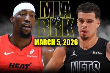 Miami Heat vs Brooklyn Nets Full Game Highlights – March 5, 2026 | NBA Season