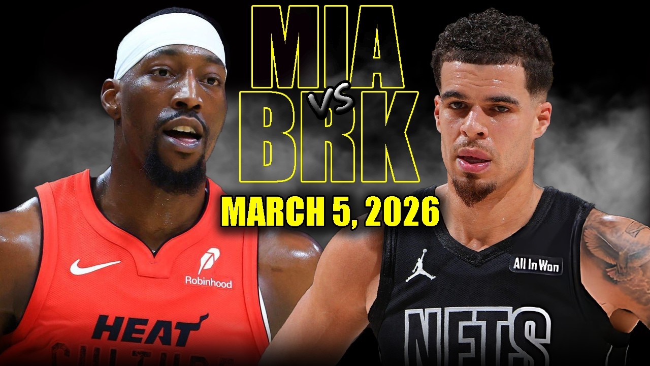Miami Heat vs Brooklyn Nets Full Game Highlights – March 5, 2026 | NBA Season
