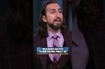 Nick makes his pick to win the NBA Finals 👀 #nba #basketball #celtics